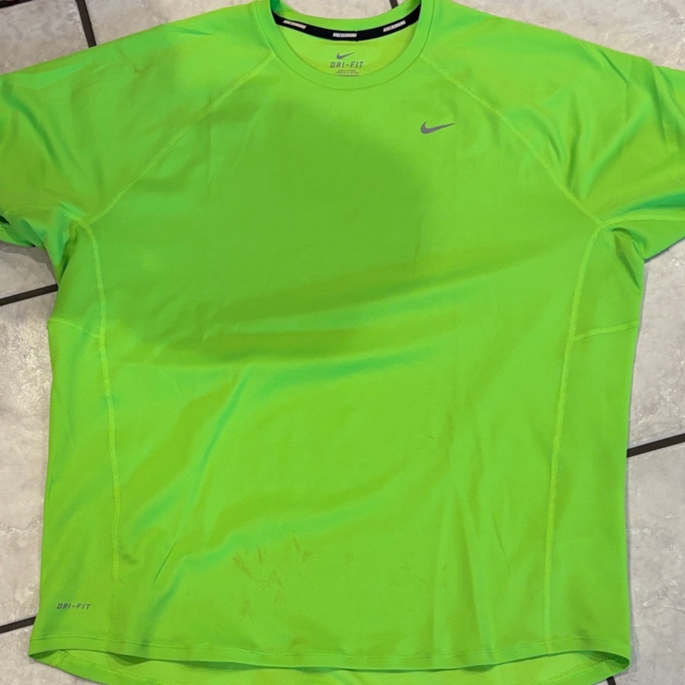 Nike Bright Lime Dri-FIT Tee